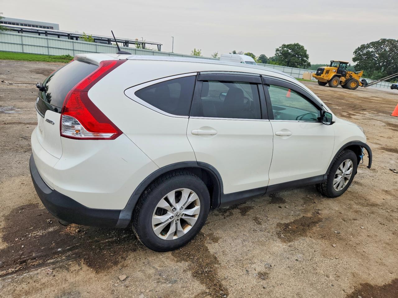 2012 Honda Cr-v Exl White vin: 5J6RM4H78CL069097