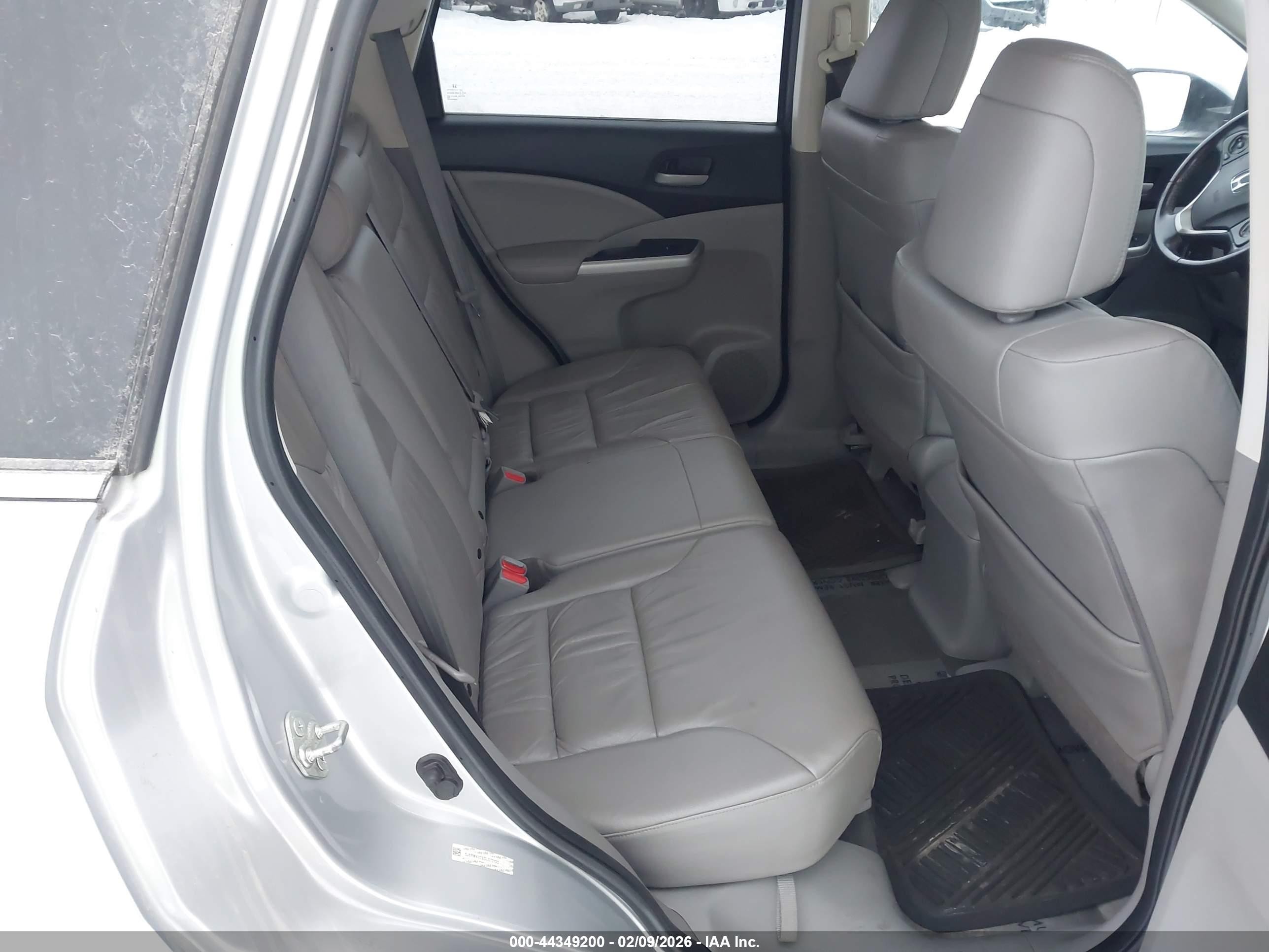 2012 Honda Cr-v Ex-l Gray vin: 5J6RM4H78CL072193