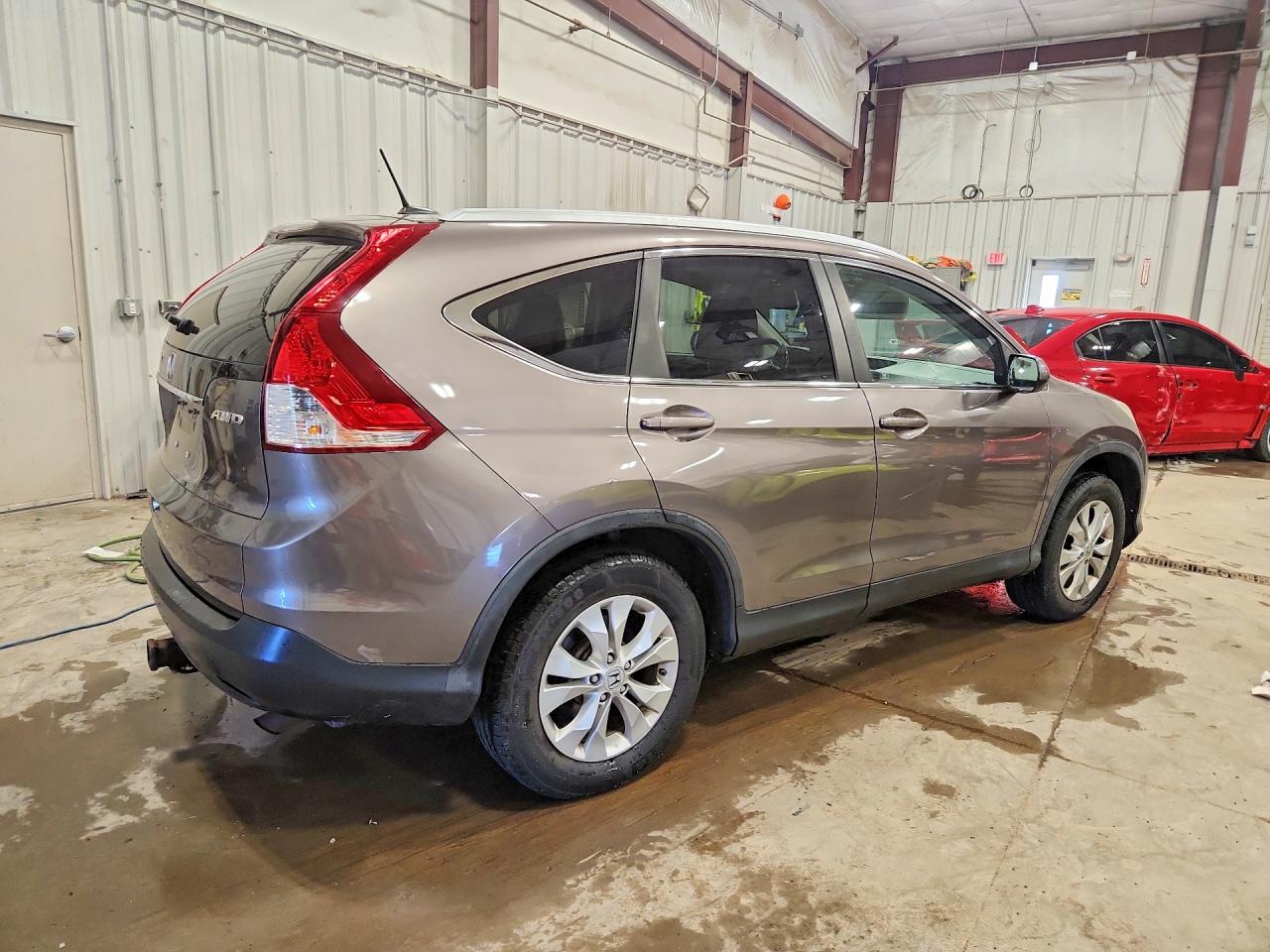 2012 Honda Cr-v Exl Brown vin: 5J6RM4H78CL081122