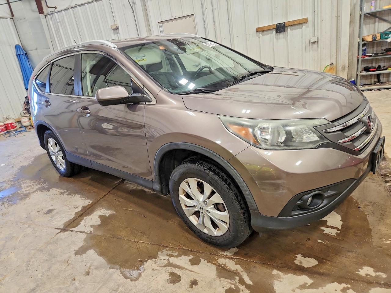 2012 Honda Cr-v Exl Brown vin: 5J6RM4H78CL081122