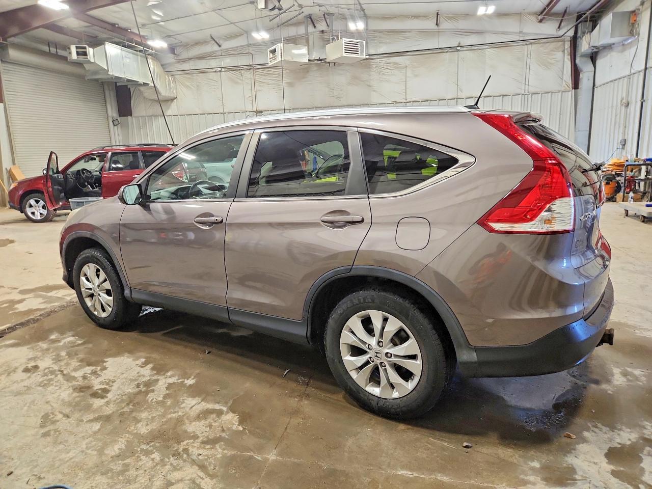 2012 Honda Cr-v Exl Brown vin: 5J6RM4H78CL081122
