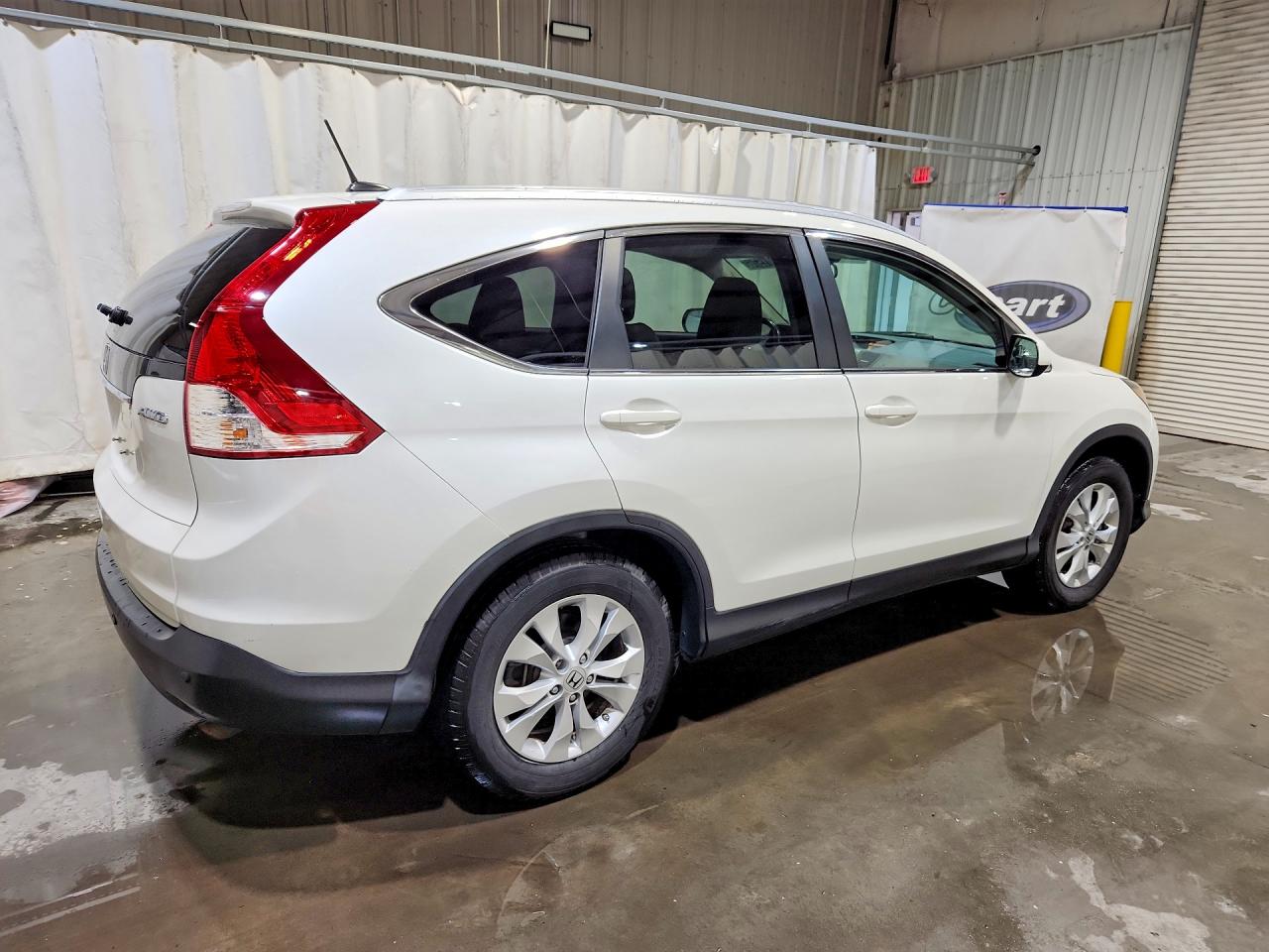 2013 Honda Cr-v Exl White vin: 5J6RM4H78DL018510