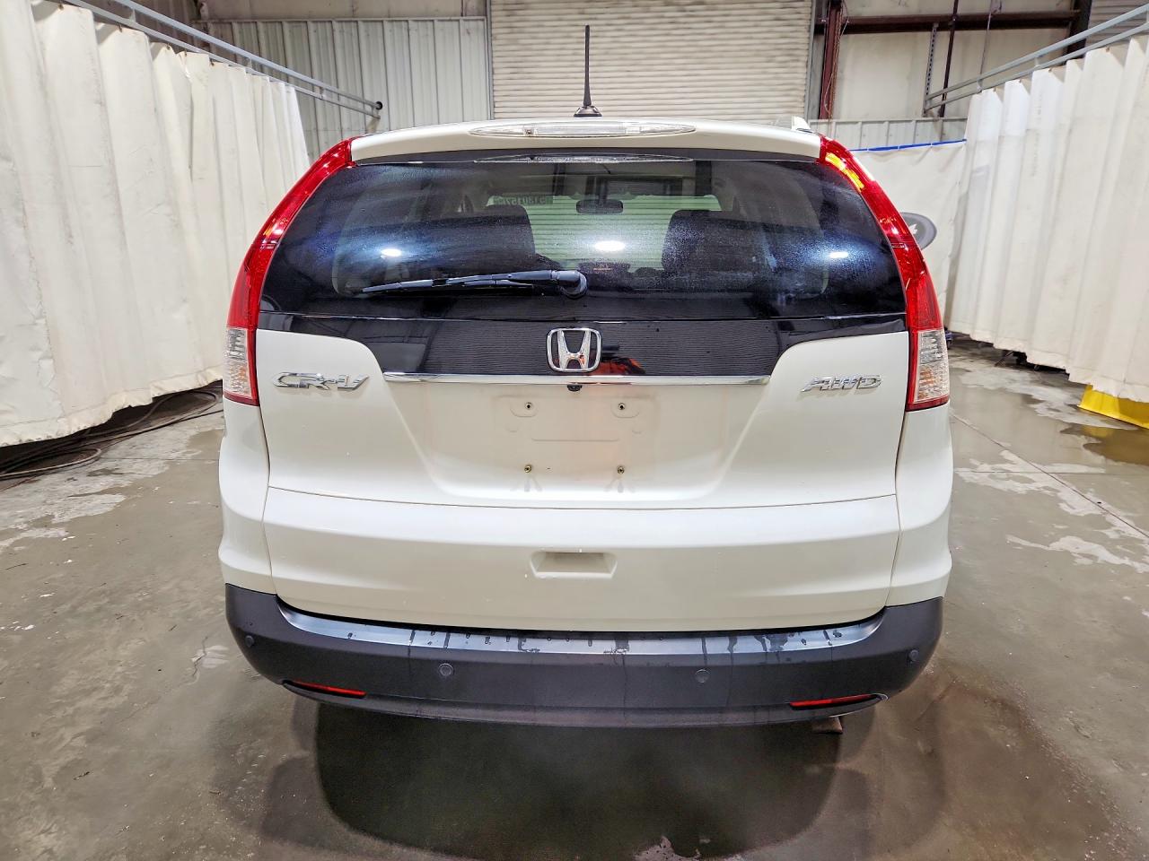 2013 Honda Cr-v Exl White vin: 5J6RM4H78DL018510