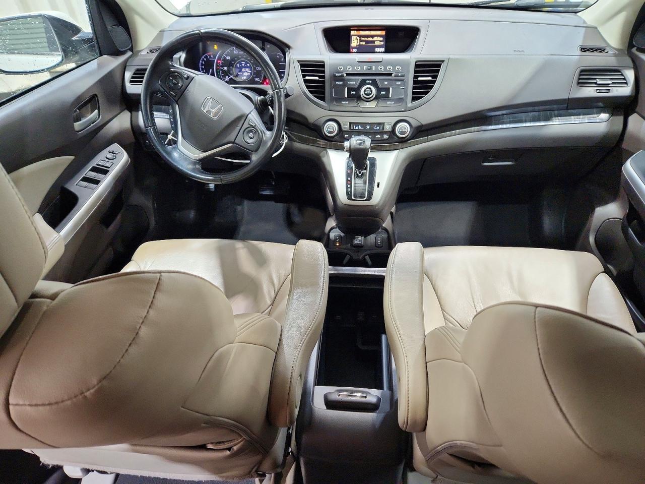 2013 Honda Cr-v Exl White vin: 5J6RM4H78DL018510