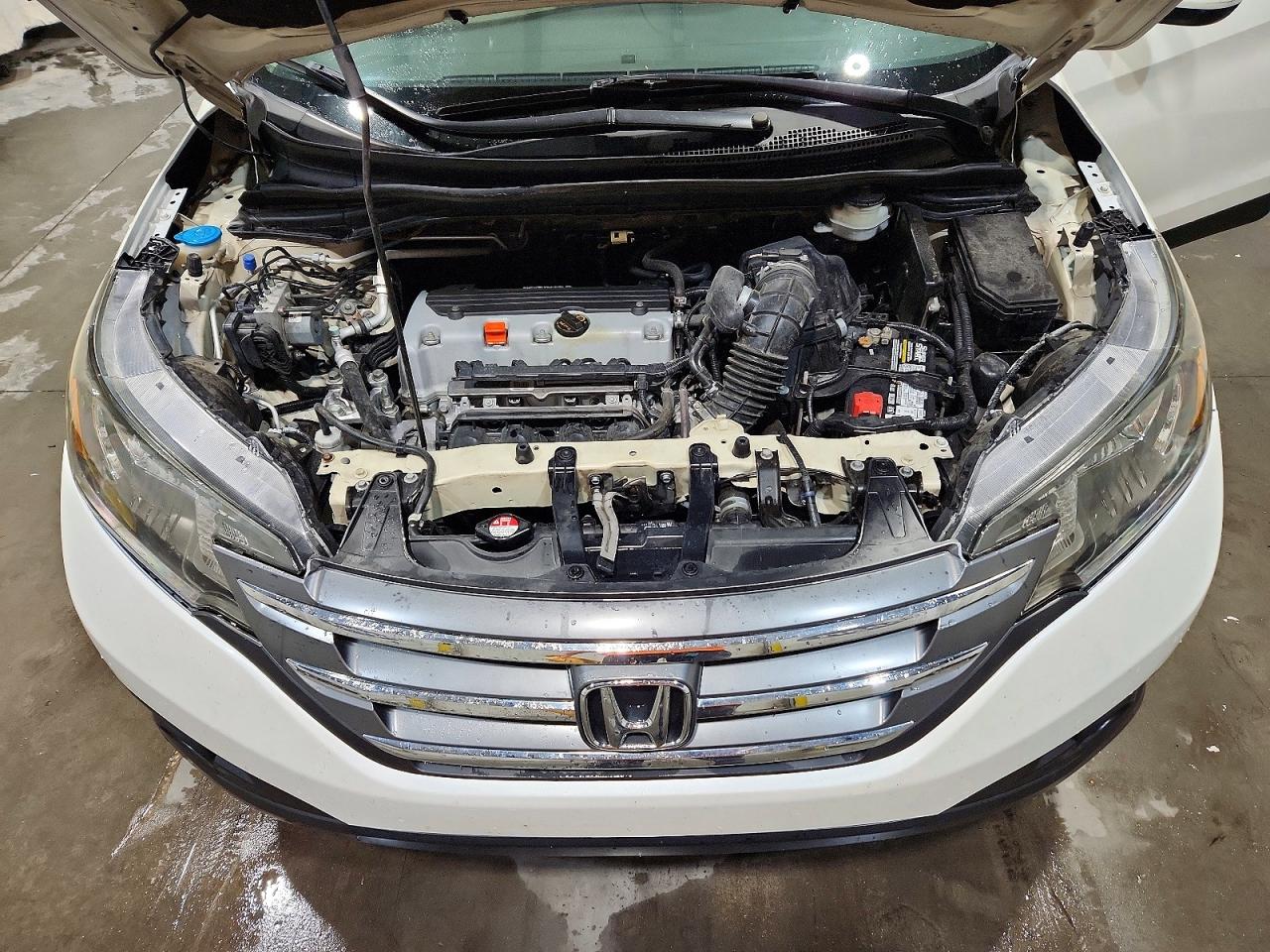 2013 Honda Cr-v Exl White vin: 5J6RM4H78DL018510