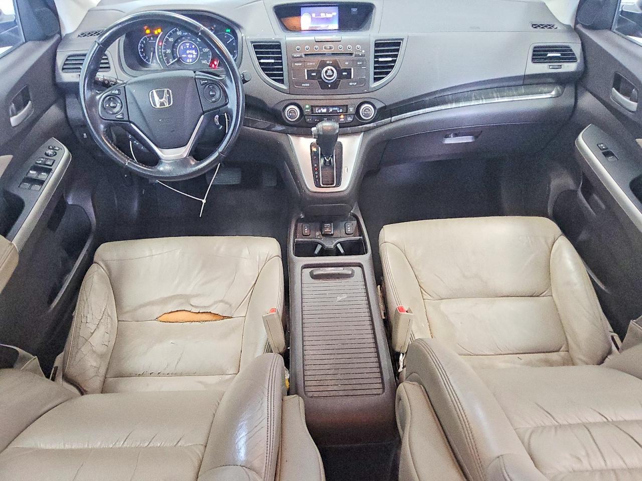 2013 Honda Cr-v Exl Tan vin: 5J6RM4H78DL021925