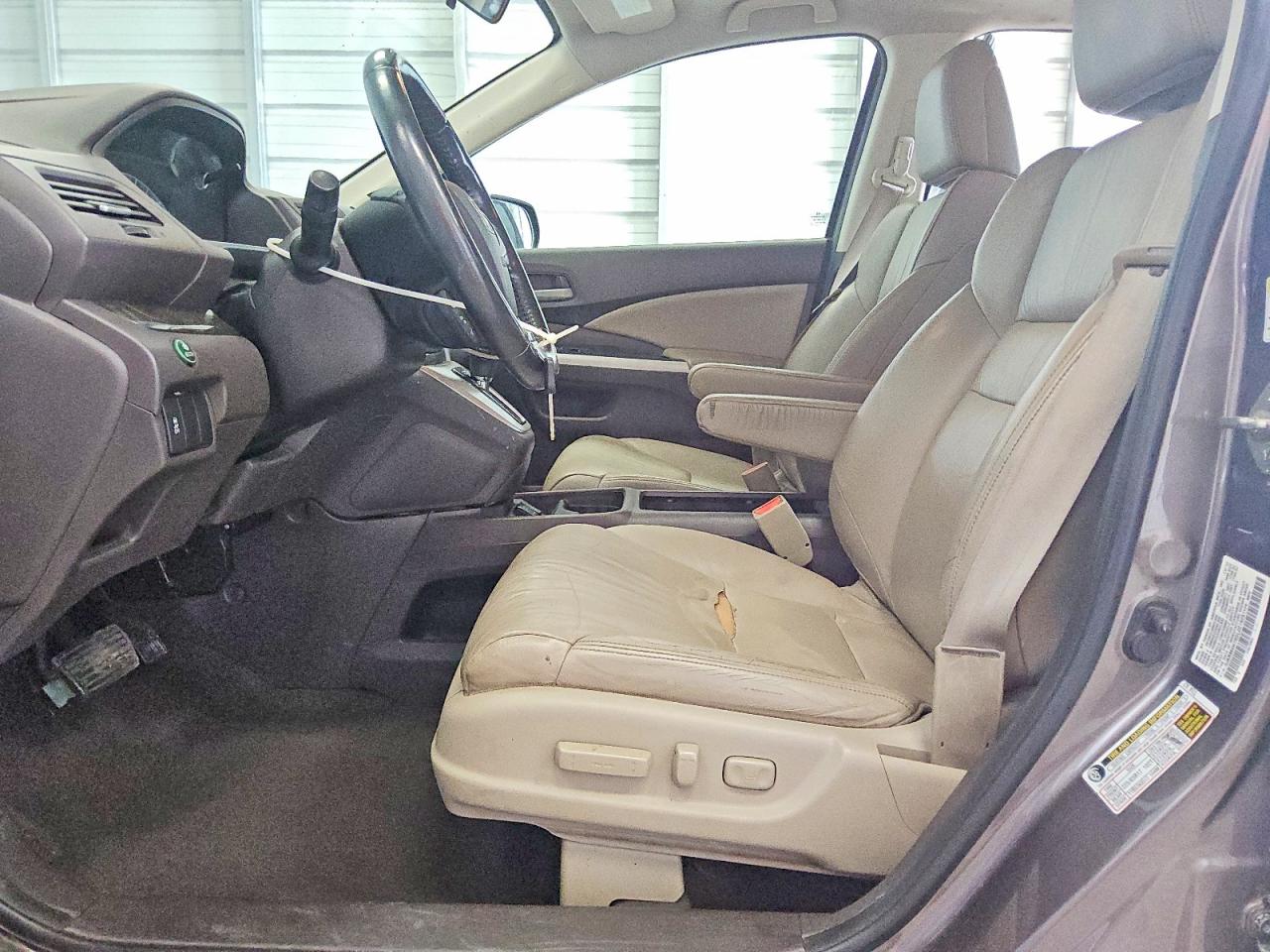 2013 Honda Cr-v Exl Tan vin: 5J6RM4H78DL021925