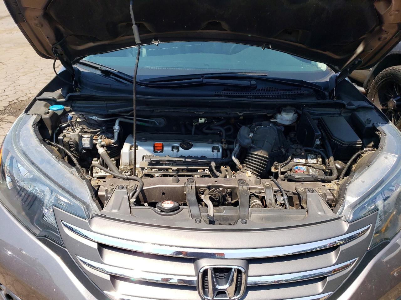 2013 Honda Cr-v Exl Gray vin: 5J6RM4H78DL024159