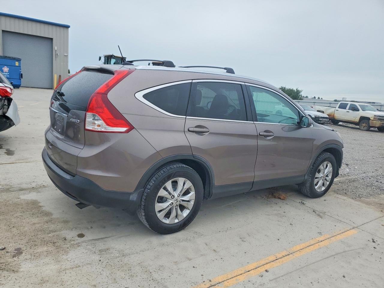 2013 Honda Cr-v Exl Brown vin: 5J6RM4H78DL064791