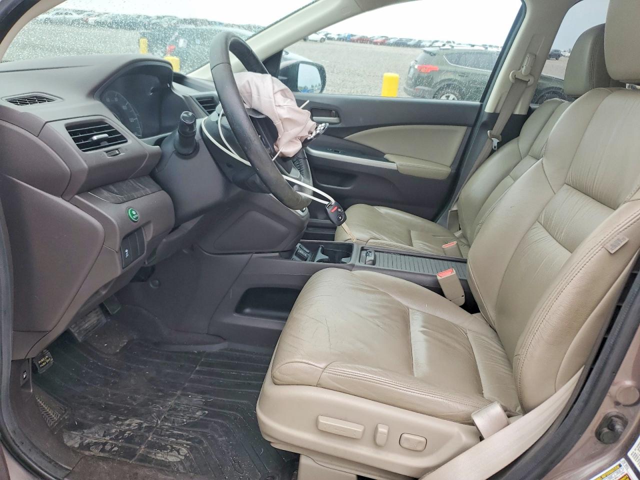 2013 Honda Cr-v Exl Brown vin: 5J6RM4H78DL064791