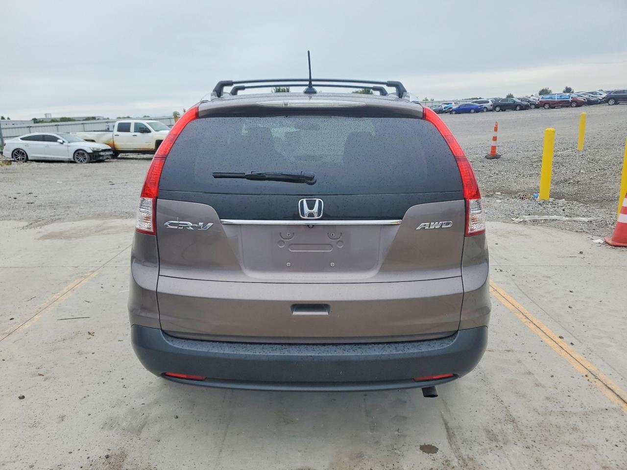 2013 Honda Cr-v Exl Brown vin: 5J6RM4H78DL064791