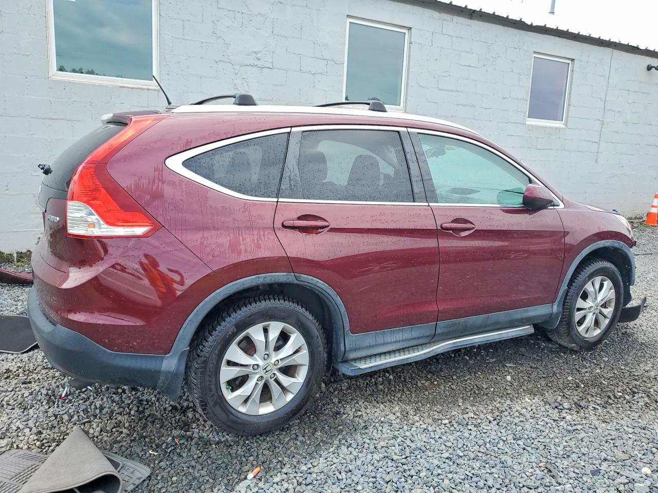 2013 Honda Cr-v Exl Maroon vin: 5J6RM4H78DL069361