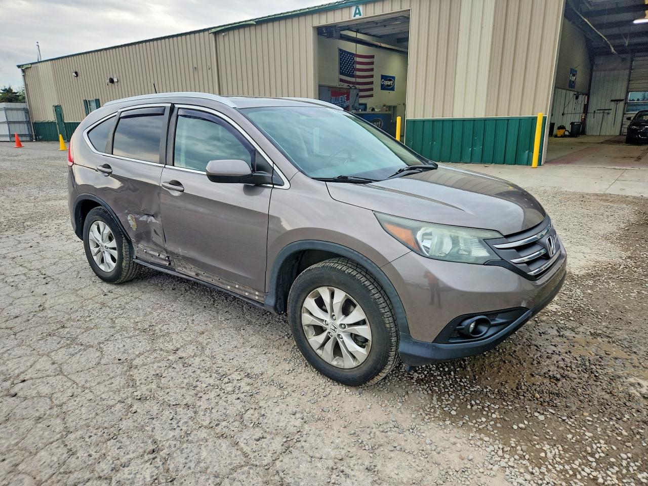 2013 Honda Cr-v Exl Gray vin: 5J6RM4H78DL077170