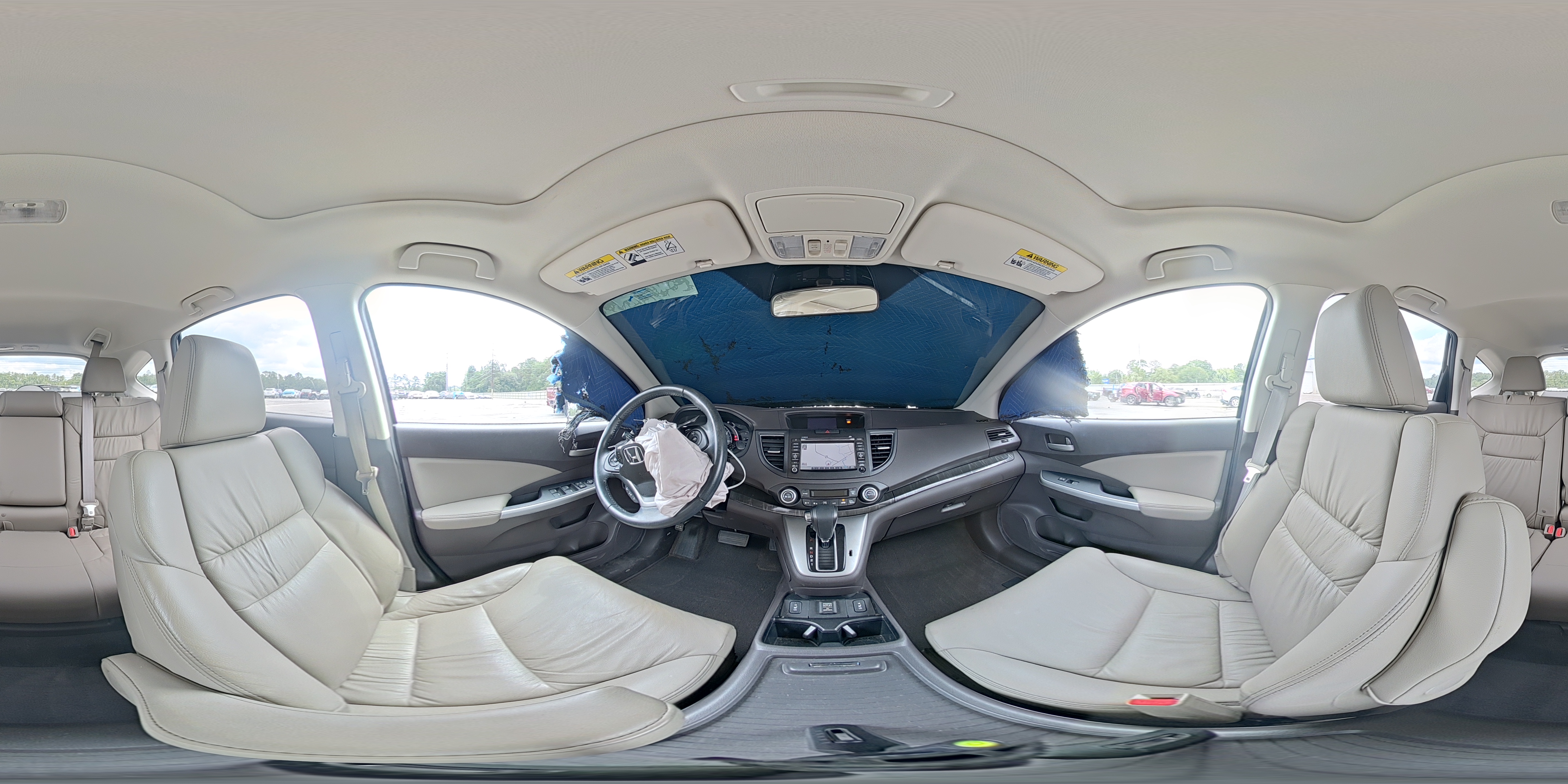 2013 Honda Cr-v Exl White vin: 5J6RM4H78DL077587