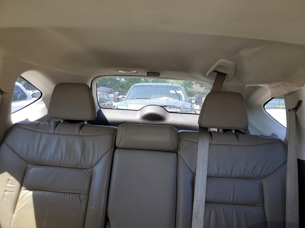 2013 Honda Cr-v Exl White vin: 5J6RM4H78DL080246