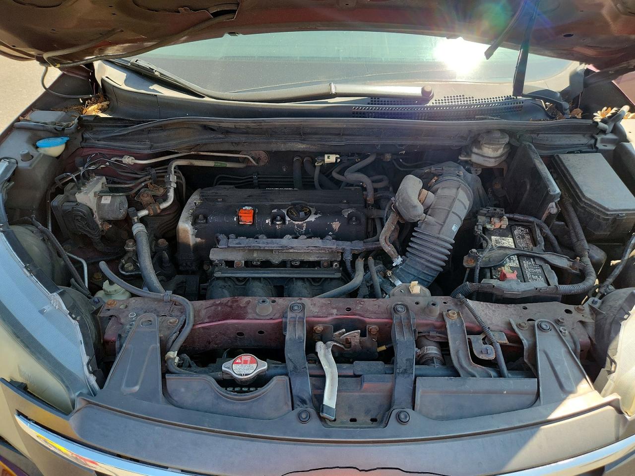 2013 Honda Cr-v Exl Red vin: 5J6RM4H78DL085916