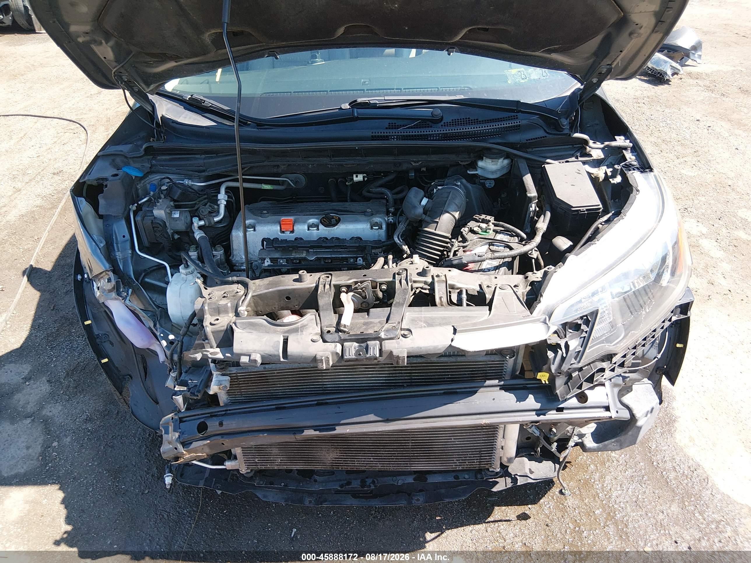2014 Honda Cr-v Ex-l Серый vin: 5J6RM4H78EL012059