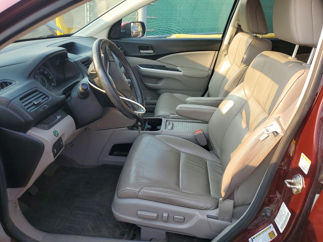 2014 Honda Cr-v Exl Maroon vin: 5J6RM4H78EL043845