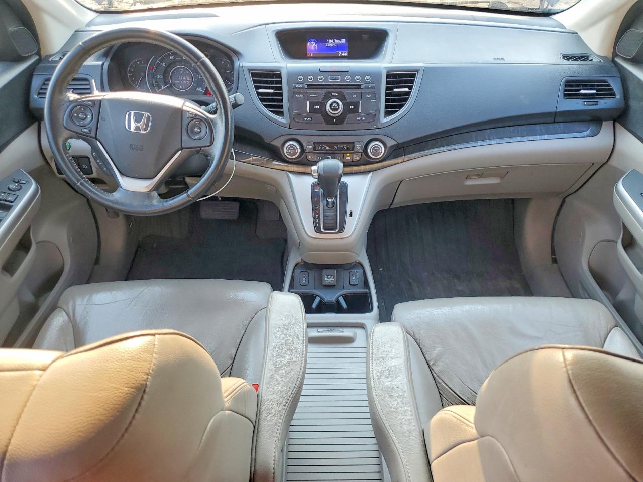2014 Honda Cr-v Exl Maroon vin: 5J6RM4H78EL043845
