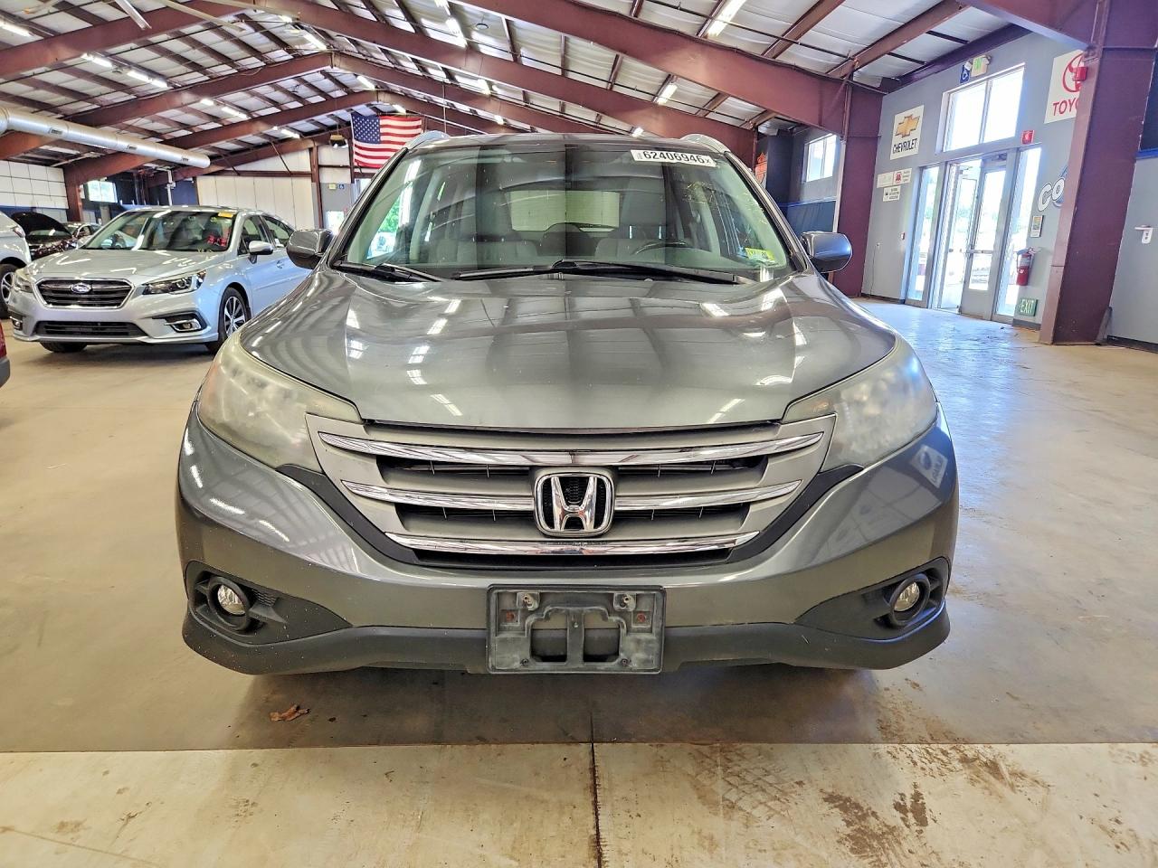 2014 Honda Cr-v Exl Серый vin: 5J6RM4H78EL088512