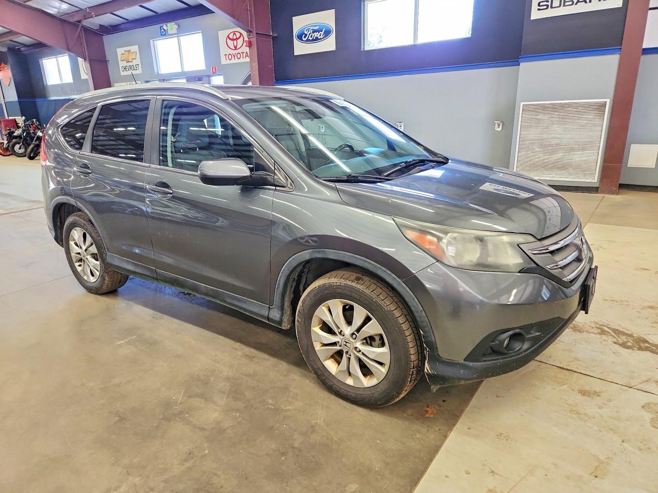2014 Honda Cr-v Exl Серый vin: 5J6RM4H78EL088512