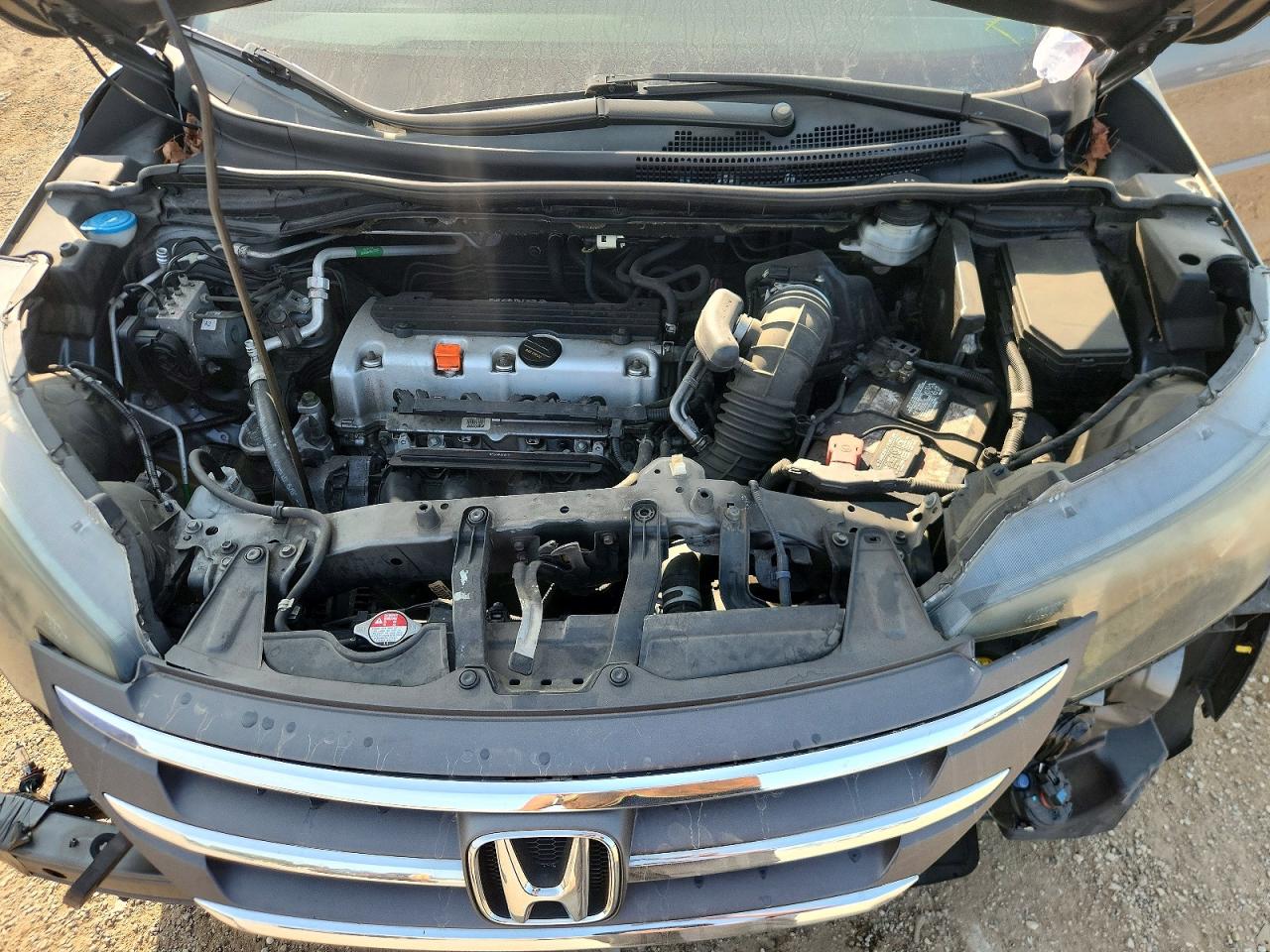 2014 Honda Cr-v Exl Gray vin: 5J6RM4H78EL106216
