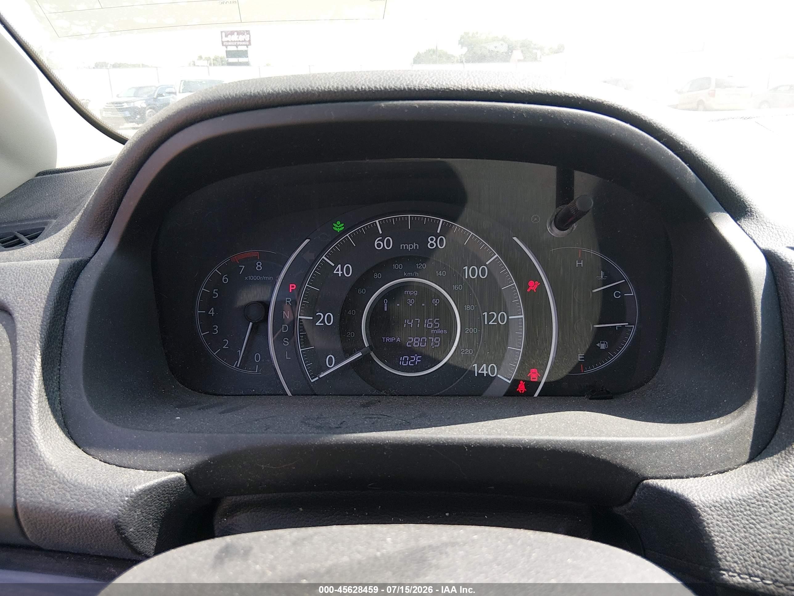 2015 Honda Cr-v Ex-l White vin: 5J6RM4H78FL002682