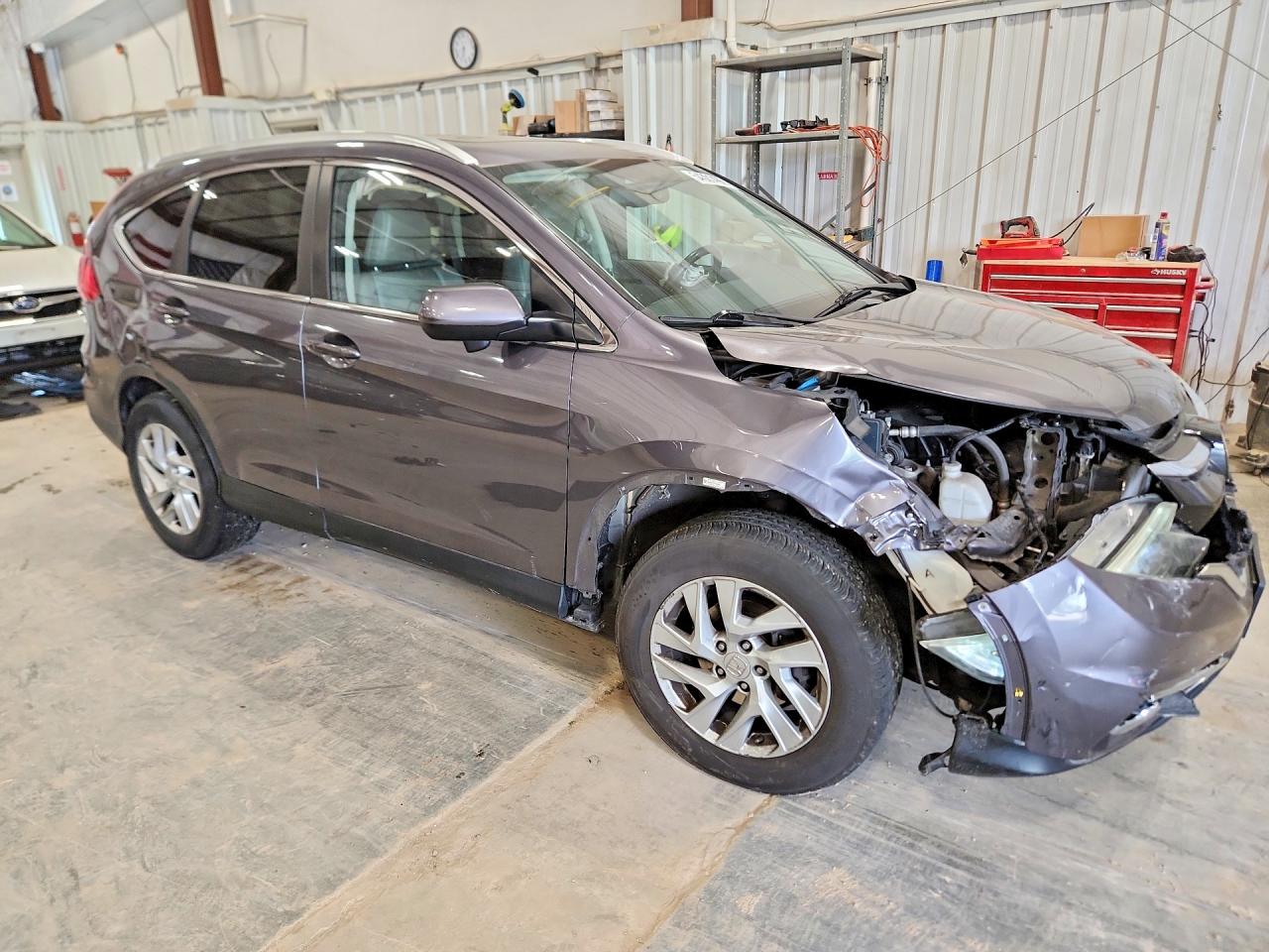 2015 Honda Cr-v Exl Серый vin: 5J6RM4H78FL033480