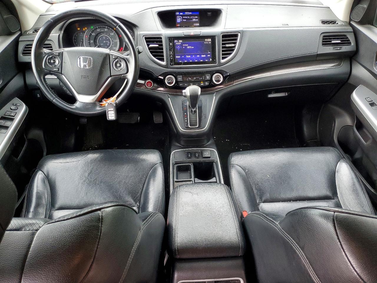 2015 Honda Cr-v Exl Black vin: 5J6RM4H78FL055897