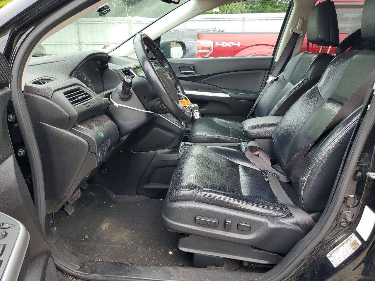 2015 Honda Cr-v Exl Black vin: 5J6RM4H78FL055897