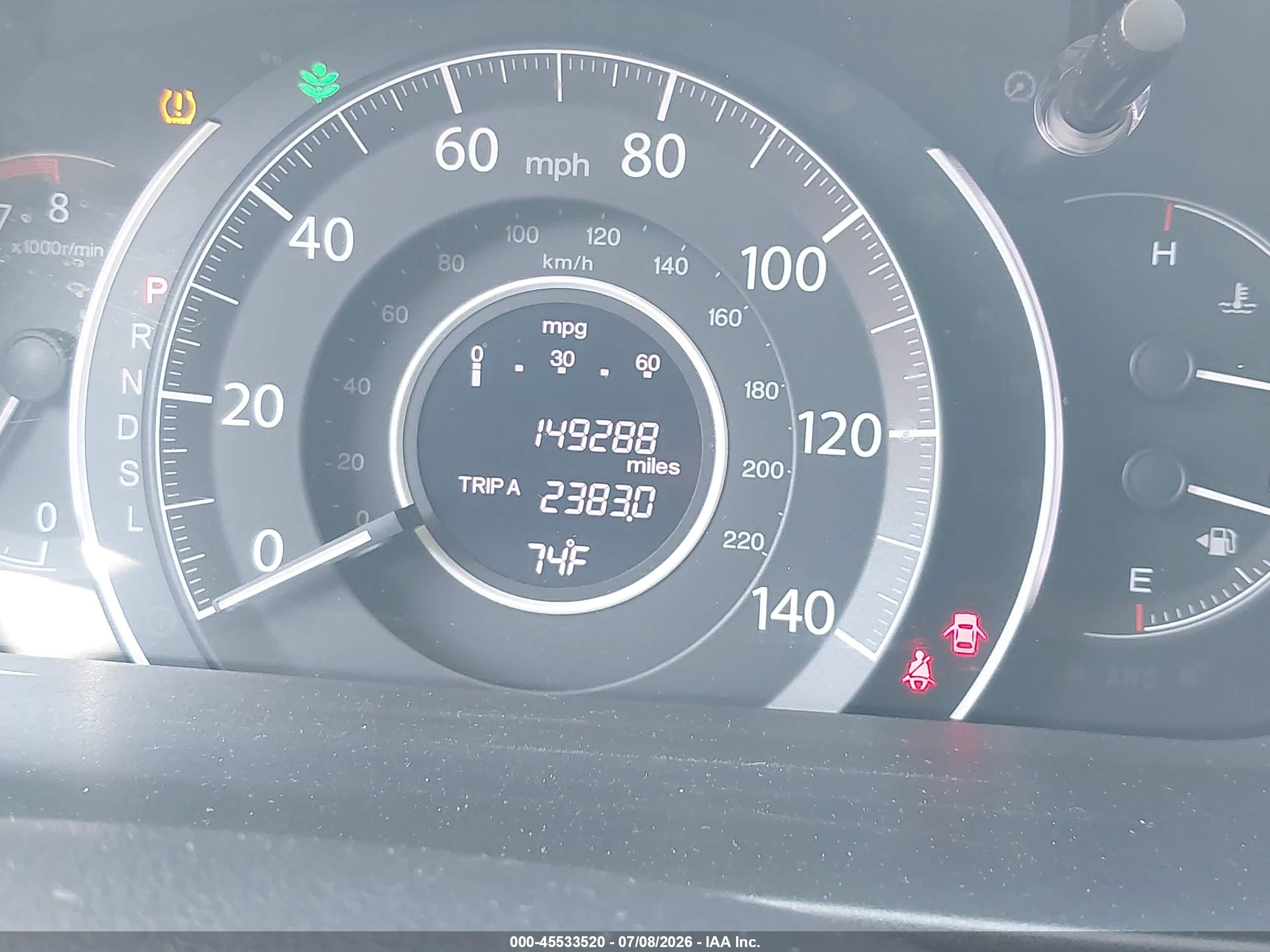 2015 Honda Cr-v Ex-l White vin: 5J6RM4H78FL061912