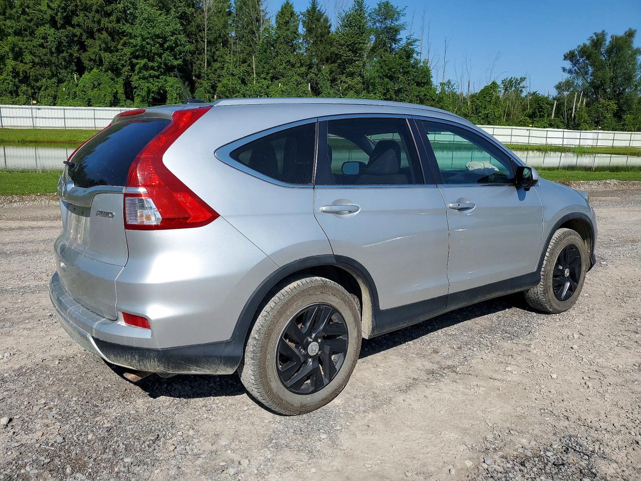 2015 Honda Cr-v Exl Серебряный vin: 5J6RM4H78FL075552