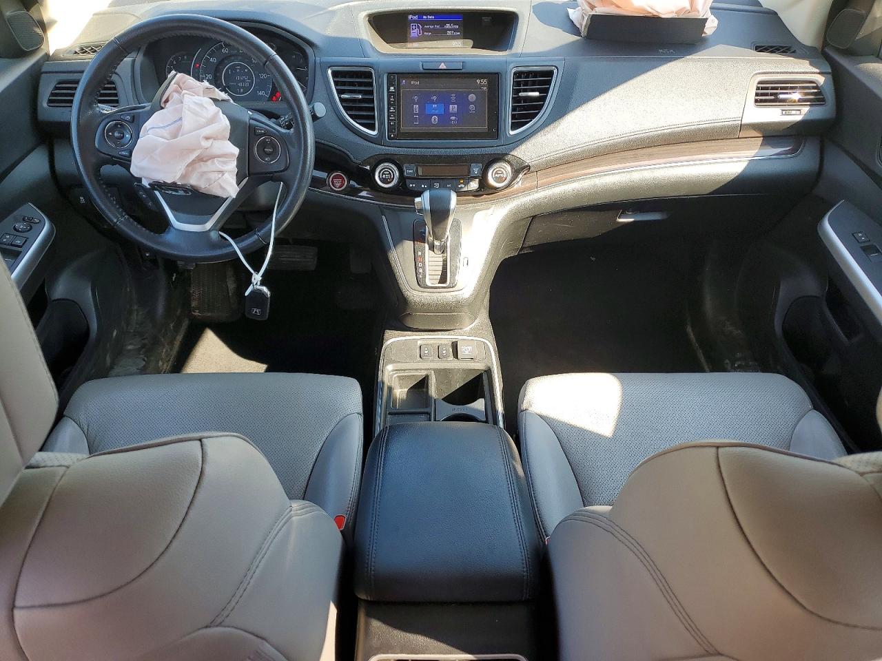 2015 Honda Cr-v Exl Серебряный vin: 5J6RM4H78FL075552