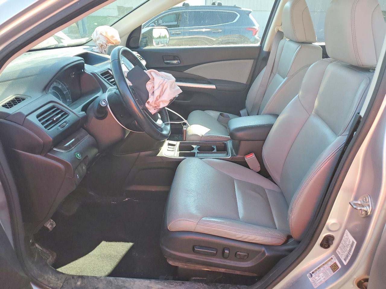 2015 Honda Cr-v Exl Серебряный vin: 5J6RM4H78FL075552