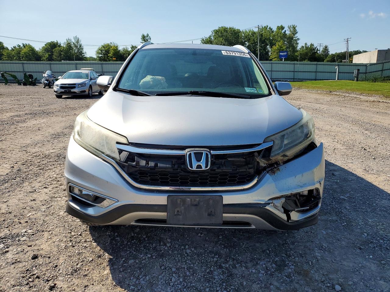 2015 Honda Cr-v Exl Серебряный vin: 5J6RM4H78FL075552