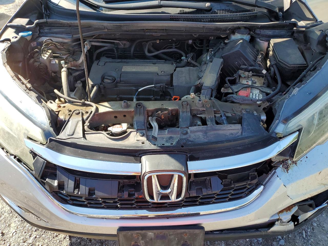 2015 Honda Cr-v Exl Серебряный vin: 5J6RM4H78FL075552