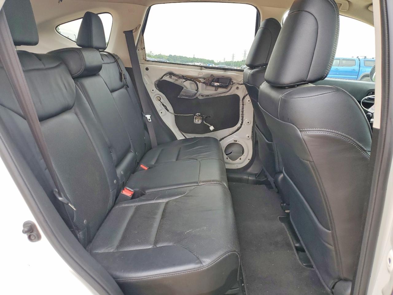 2015 Honda Cr-v Exl White vin: 5J6RM4H78FL112034