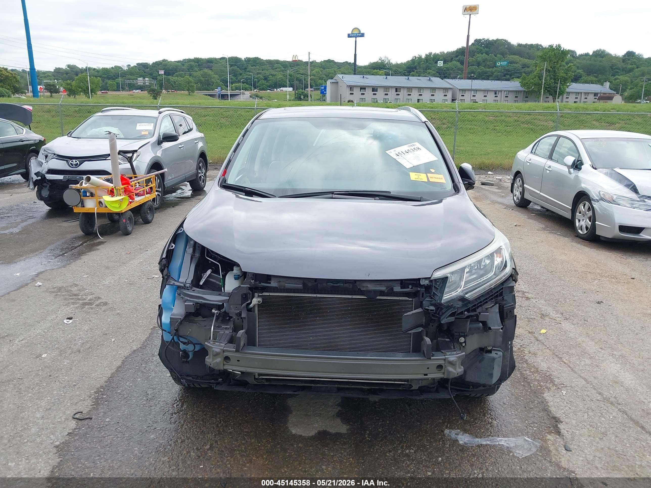 2016 Honda Cr-v Ex-l Gray vin: 5J6RM4H78GL053620
