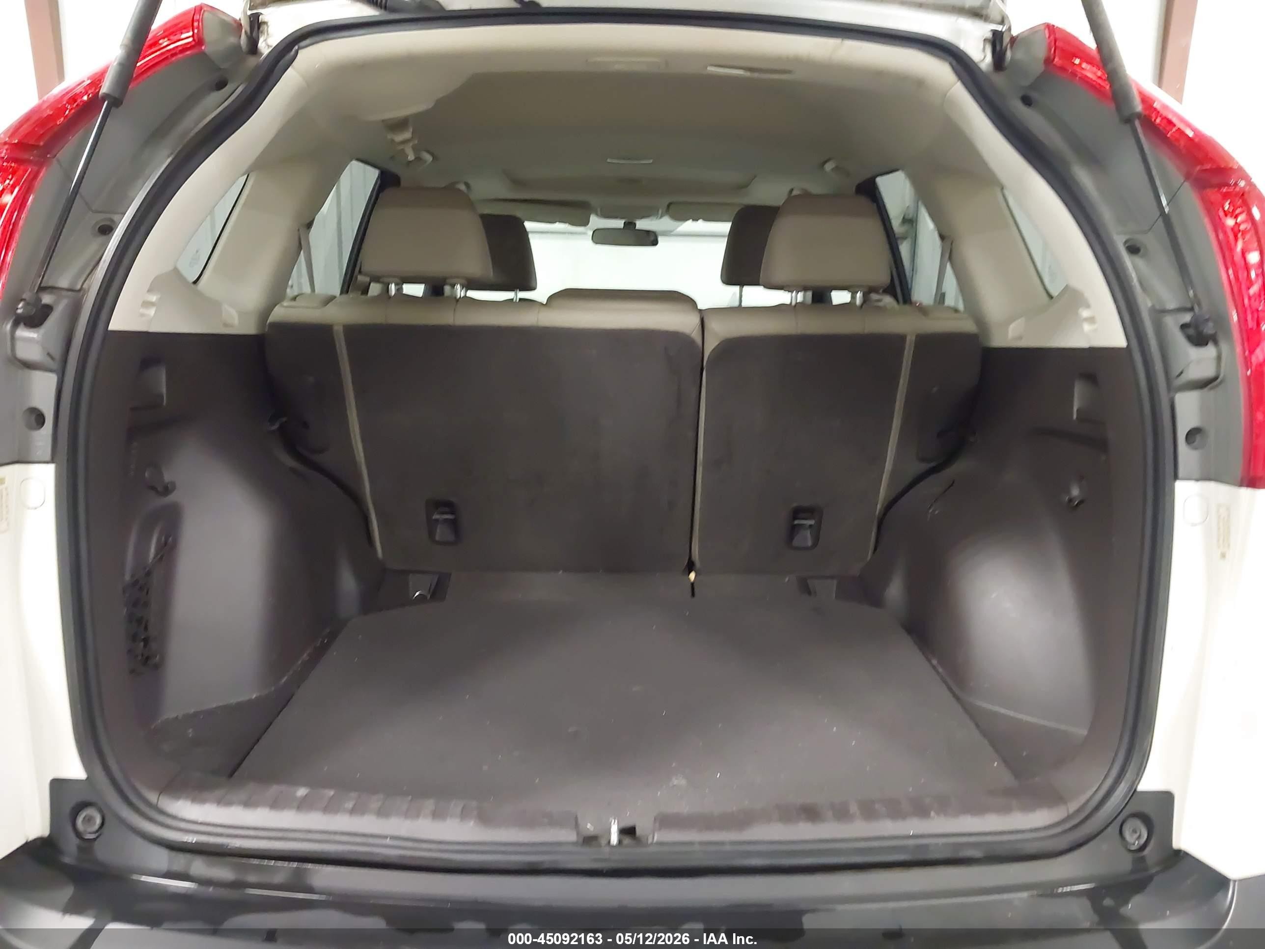 2012 Honda Cr-v Ex-l White vin: 5J6RM4H79CL001715