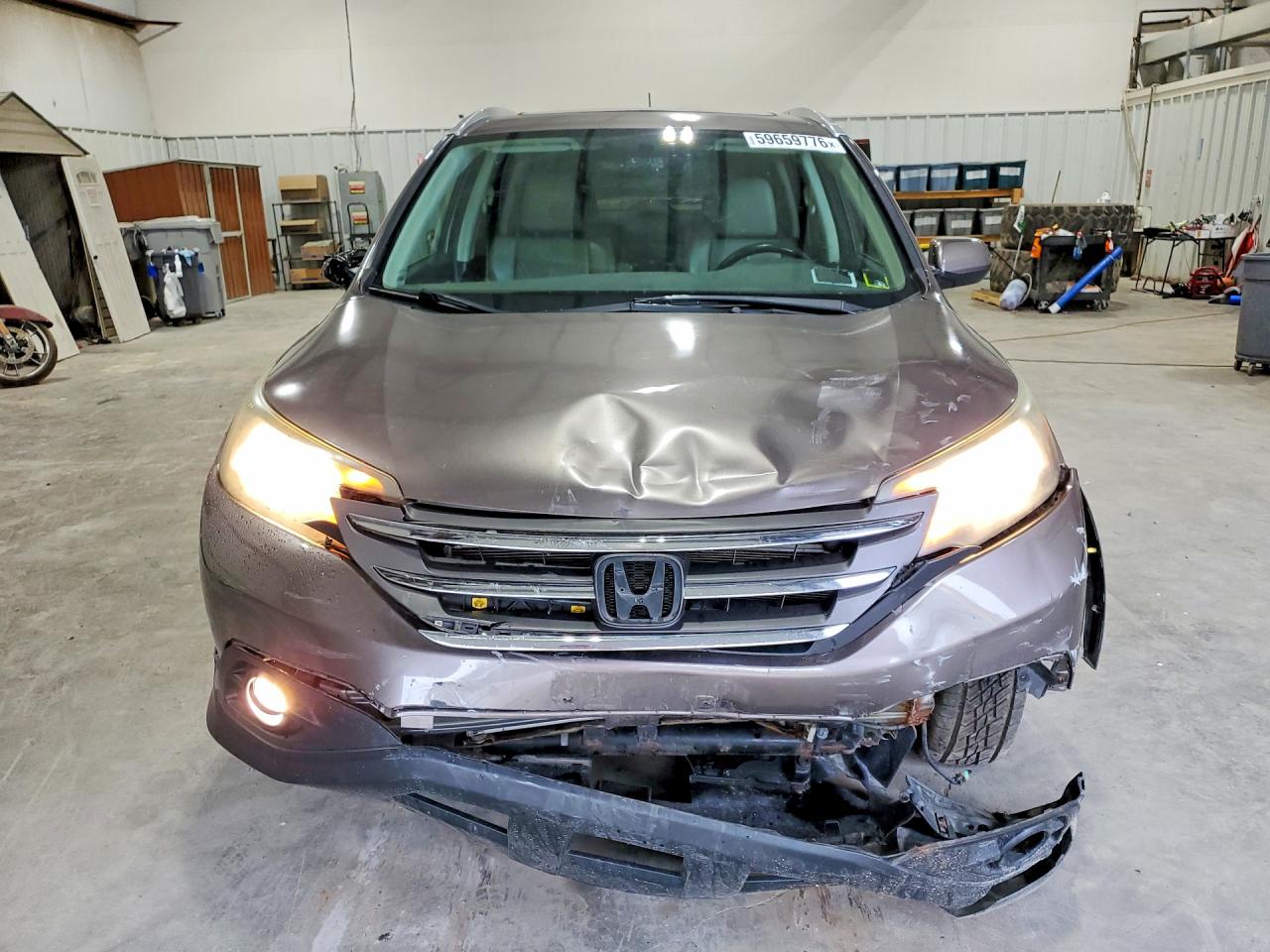 2012 Honda Cr-v Exl Tan vin: 5J6RM4H79CL007384