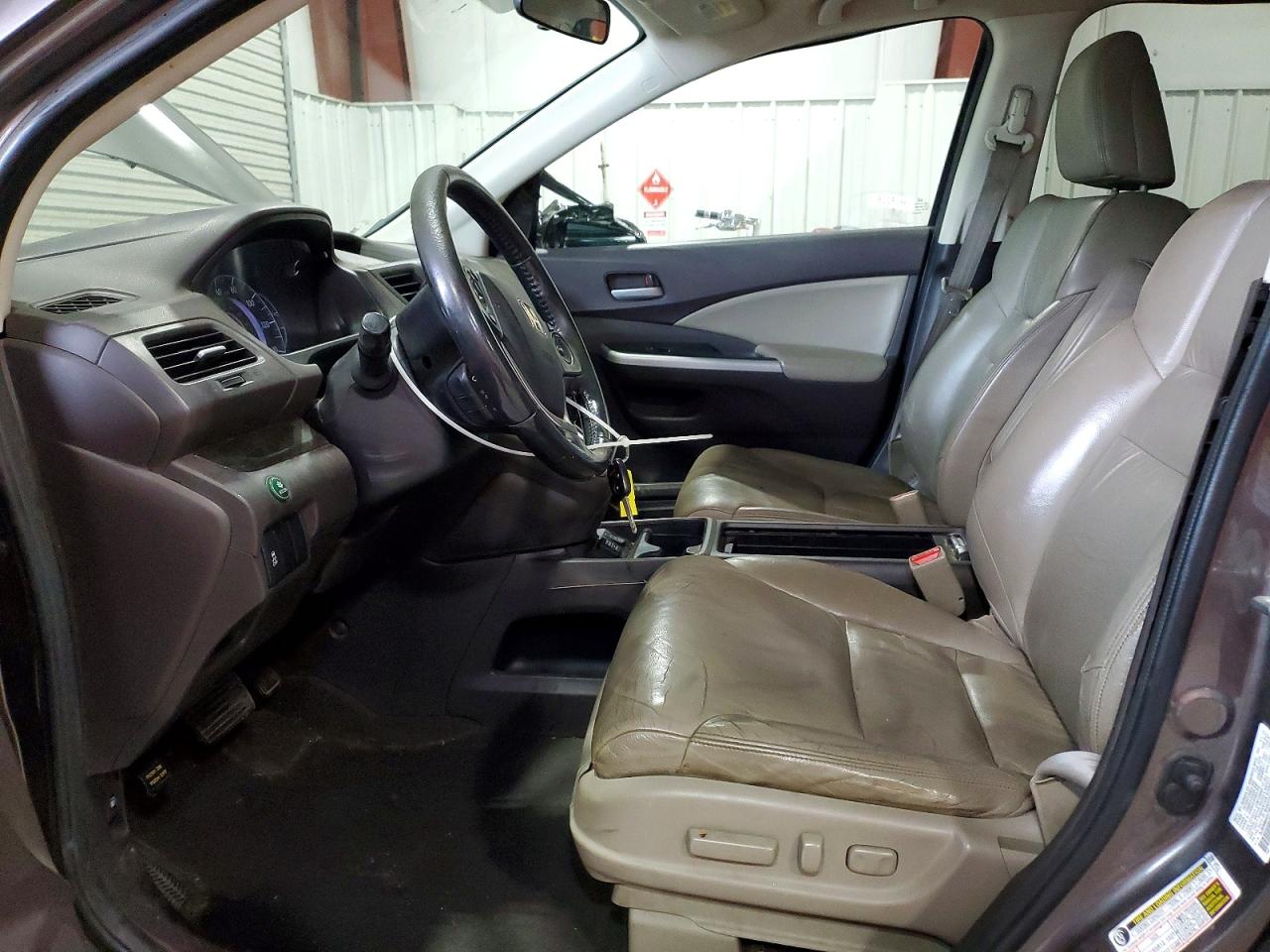 2012 Honda Cr-v Exl Tan vin: 5J6RM4H79CL007384