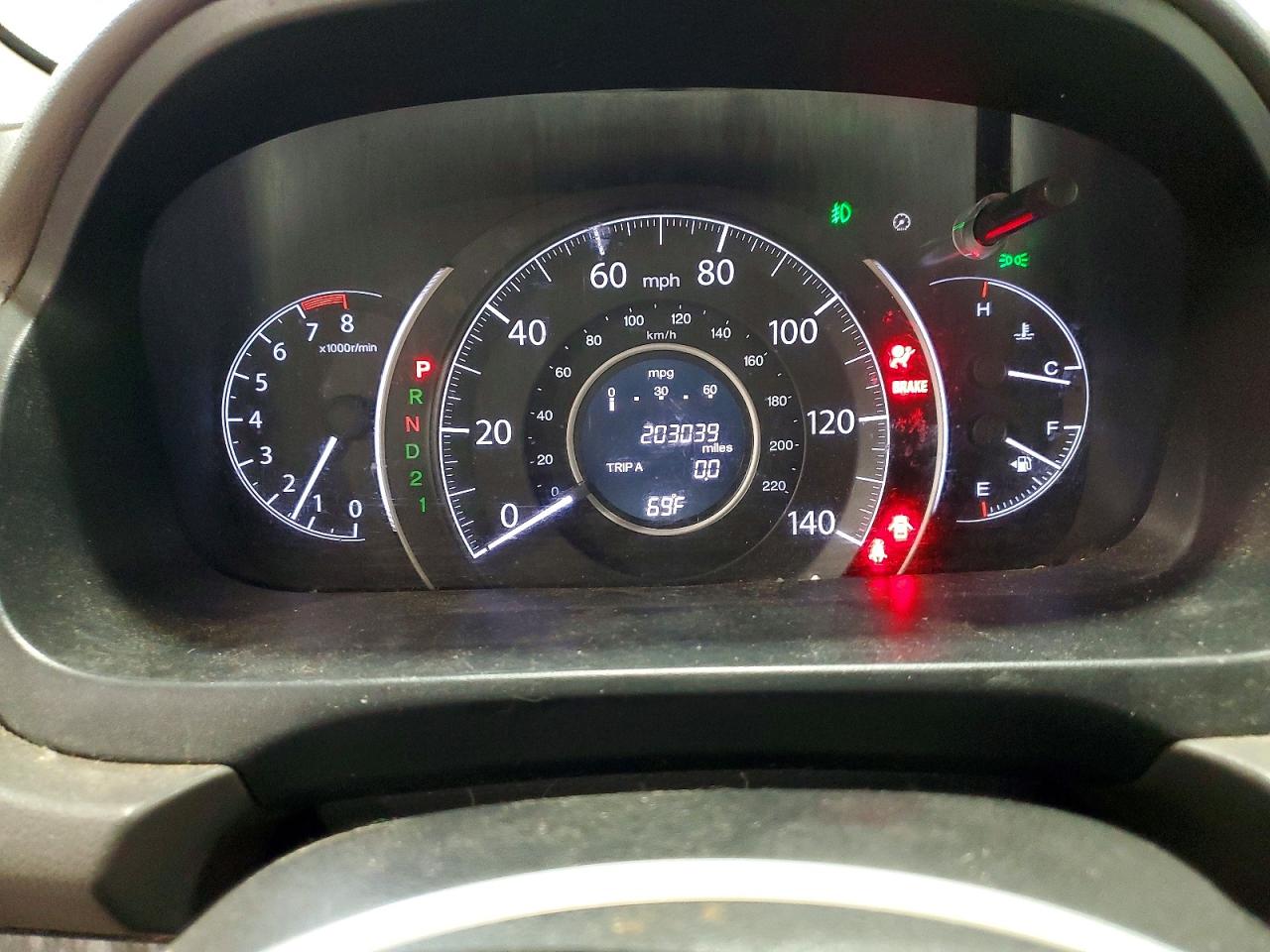 2012 Honda Cr-v Exl Tan vin: 5J6RM4H79CL007384