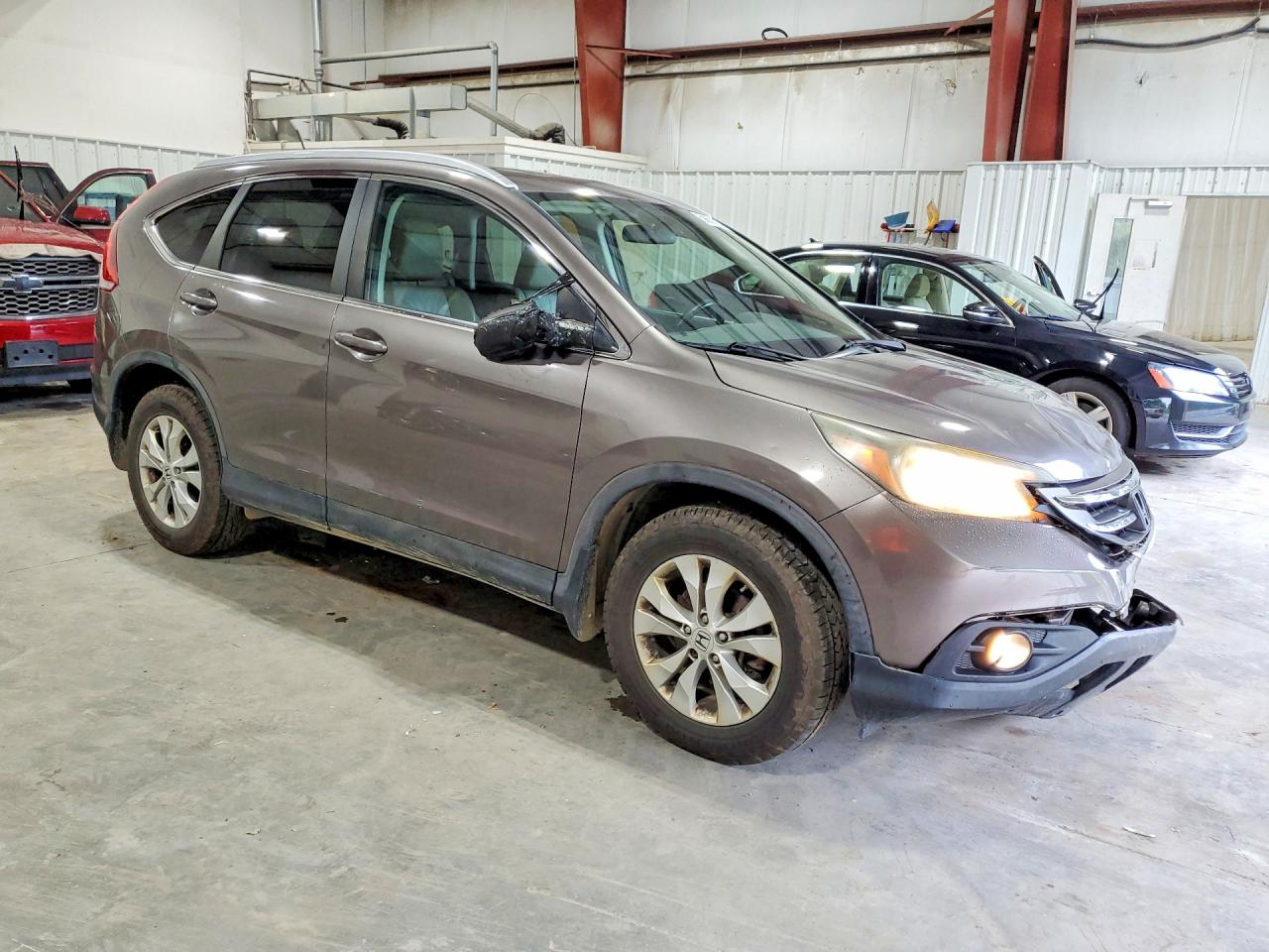 2012 Honda Cr-v Exl Tan vin: 5J6RM4H79CL007384