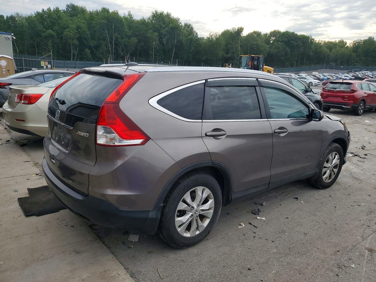 2012 Honda Cr-v Exl Brown vin: 5J6RM4H79CL010348