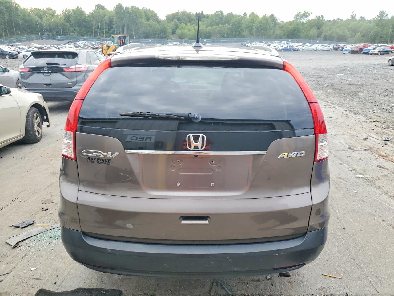 2012 Honda Cr-v Exl Brown vin: 5J6RM4H79CL010348