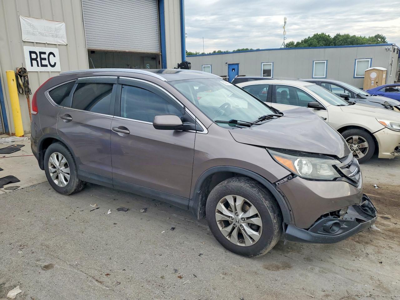 2012 Honda Cr-v Exl Brown vin: 5J6RM4H79CL010348