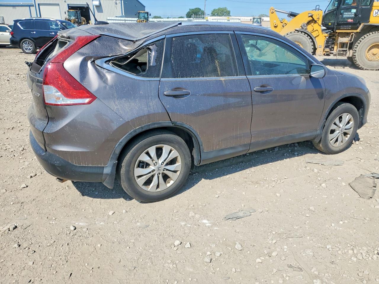 2012 Honda Cr-v Exl Charcoal vin: 5J6RM4H79CL011869