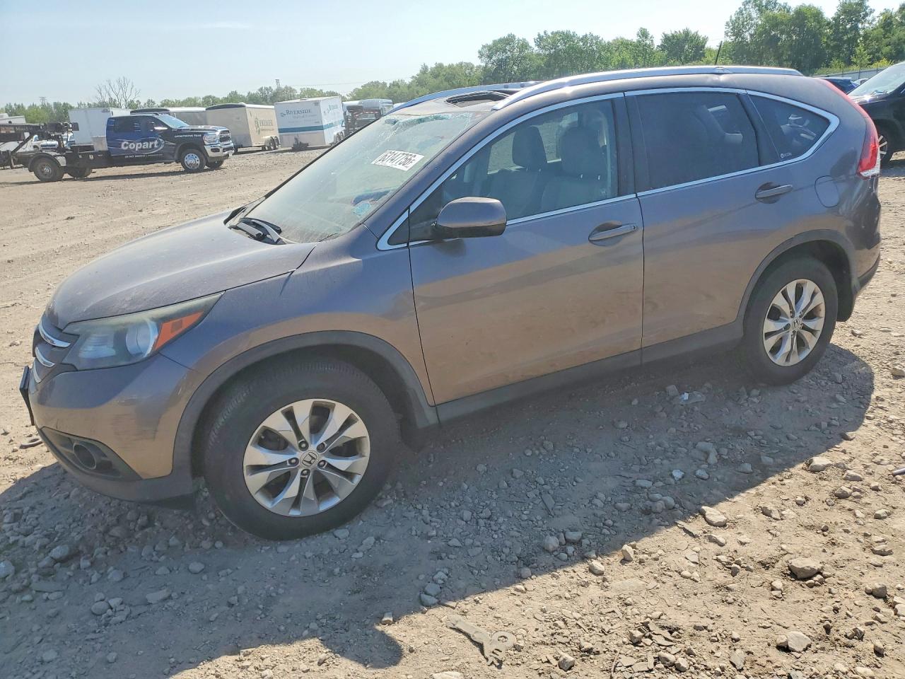 2012 Honda Cr-v Exl Charcoal vin: 5J6RM4H79CL011869