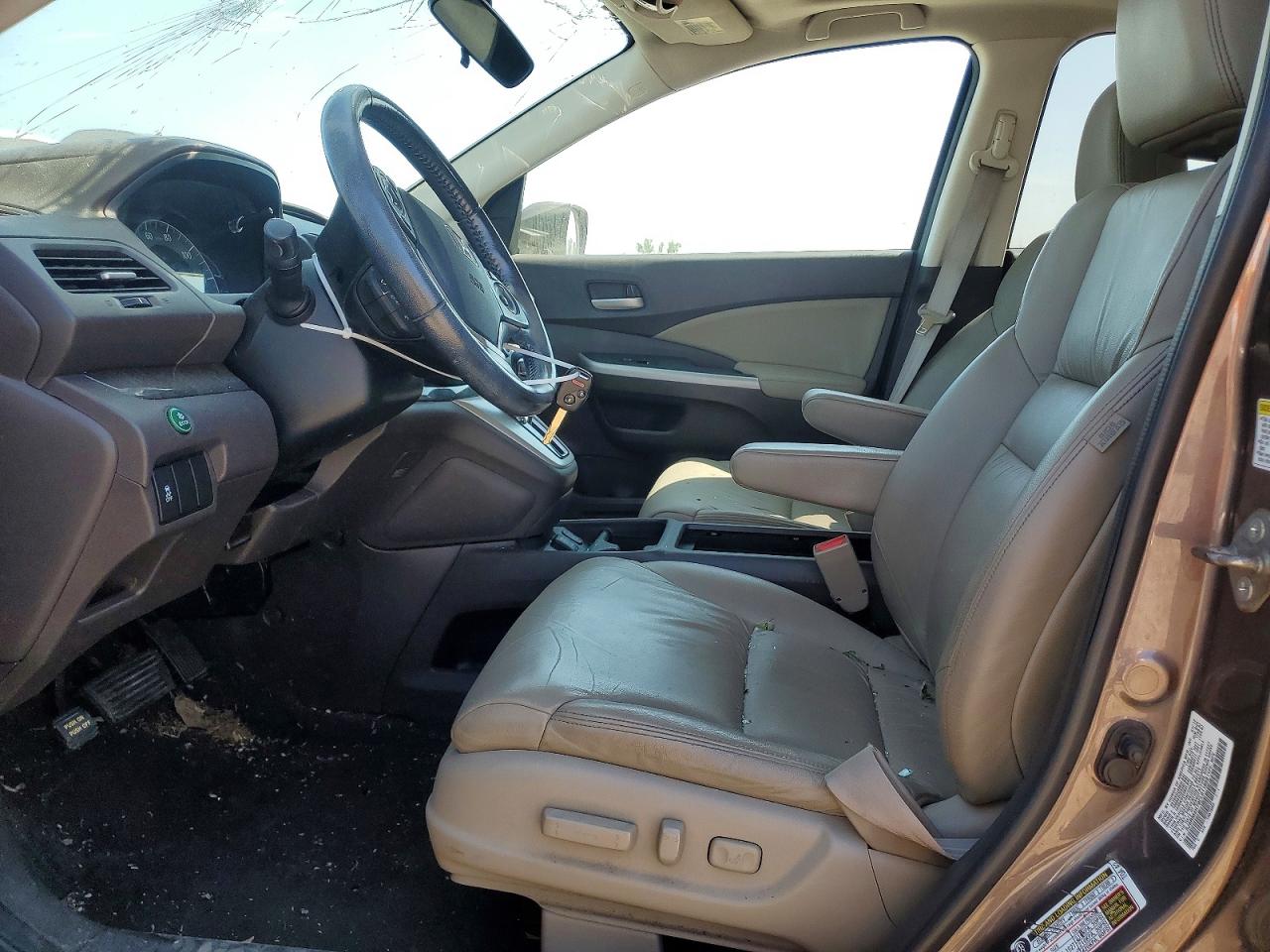2012 Honda Cr-v Exl Charcoal vin: 5J6RM4H79CL011869
