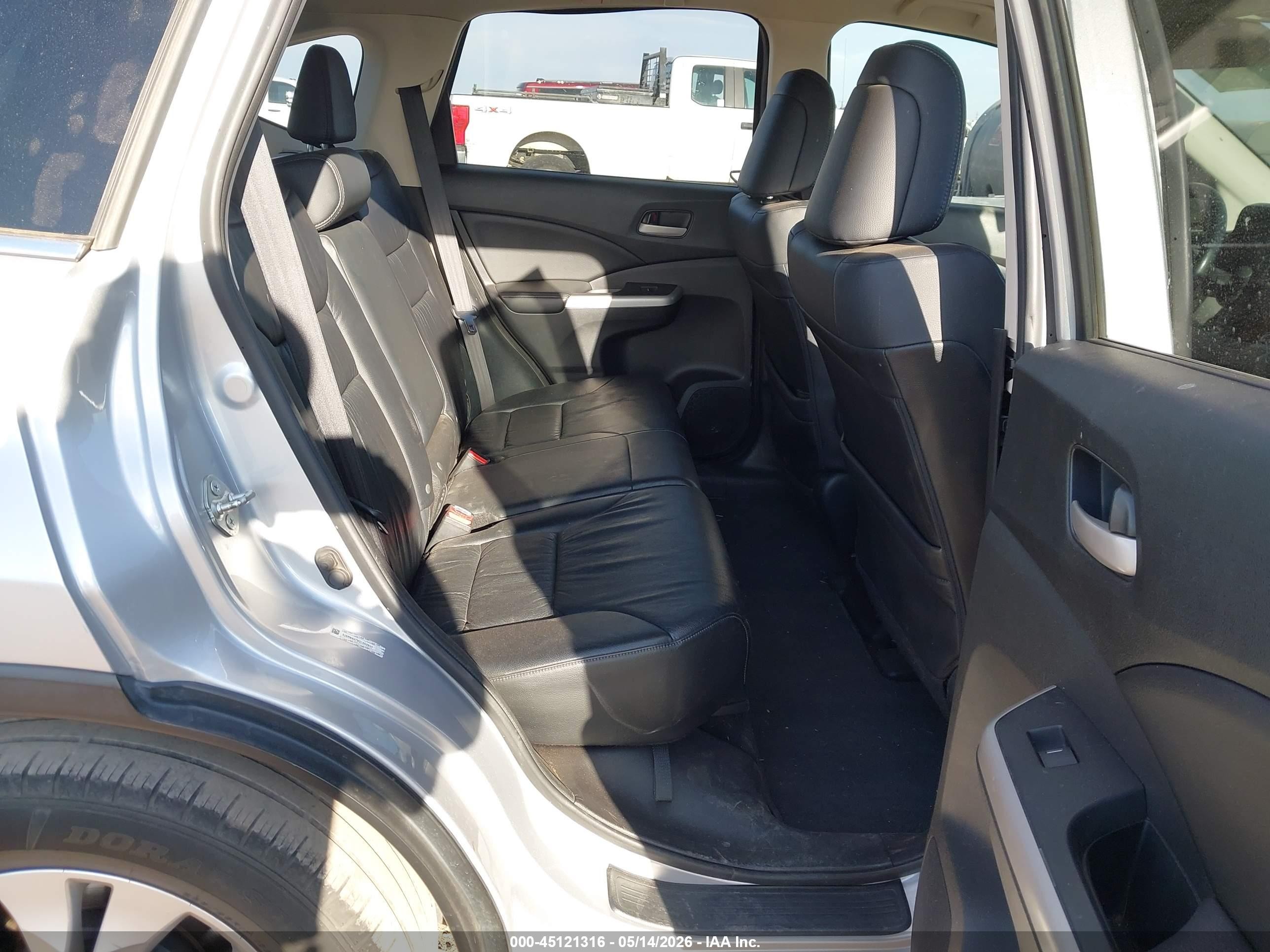 2012 Honda Cr-v Ex-l Silver vin: 5J6RM4H79CL040627